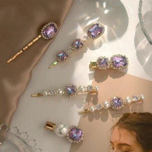 Clips para el cabello con clip a presión clip para el cabello barrette horquilla accesorios para el cabello para mujer - Imagen 1 de 50