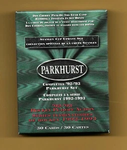 92-93 Parkhurst STANLEY CUP UPDATE SET 30 CARDS Gretzky Lemieux Roy Bure MINT!! - Picture 1 of 2