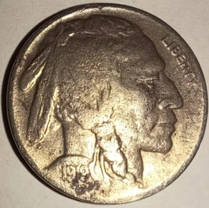 1919 S BUFFALO NICKEL - SEMI-KEY VERY LOW MINTAGE - NICE DETAILS - 1919-S - Picture 1 of 6