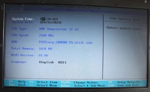 TOSHIBA Satellite L450D 2.10GHz CPU 2GB RAM - NO HDD - WORKING SPARES #731 - Picture 1 of 4