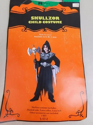Disfraz de Halloween Skullzor Jefe de verdugo medieval para niño 6-8 mediano #5113 Foto 1 de 4