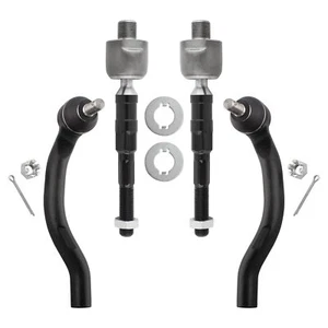 BOXI 4pcs Front Inner and Outer Tie Rod Ends for Honda Civic 2006 2007 2008 2... - Picture 1 of 7