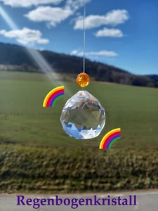 Regenbogenkristall KUGEL Suncatcher Sonnenfänger Kugel 50mm Rainbow Feng Shui - Bild 1 von 6