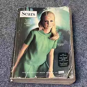 Vintage Sears 1967 Spring/Summer Edition 234 1585 Pages Catalog MOD MCM - Imagen 1 de 16
