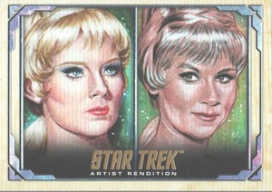 2021 Women of Star Trek Art and Images Artist Rendition #AR05 Yeoman Janice Rand