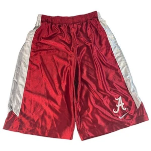 Nike Alabama Crimson Tide Shorts Youth XL Red Drawstring Dazzle Basketball - Picture 1 of 10