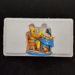 HAMILTON THE SIMPSONS AT HOME WITH HOMER SCULPTURE COLLECTION MIDNIGHT SNACK - Picture 1 of 8
