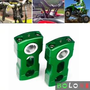 Aluminum Handlebar Riser For Polaris RZR Ranger 7/8" 1-1/8" Bar Pivoting Risers - Picture 1 of 5