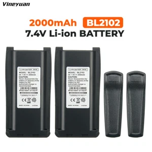 2PC 7.4V 2000mAh BL2102 Akumulator litowo-jonowy do HYT TC700 TC710 TC780 TC780M - Zdjęcie 1 z 12