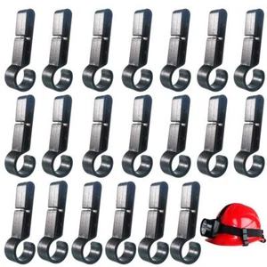 20 PCS Hard Hat Accessories for Headlamp,Headlamp Hook,hard hat Light Clip - Picture 1 of 7