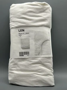 IKEA LEN Spannbettlaken weiß 80x165 cm - Bild 1 von 3
