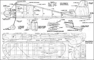 Paageboy plan free flight model - Picture 1 of 1