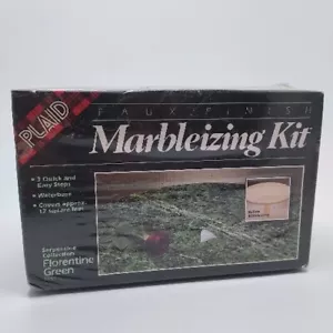 Marbleizing Kit Faux Finish Marble Florentine Green 30054 12 Sq Ft NEW Sealed - Picture 1 of 2
