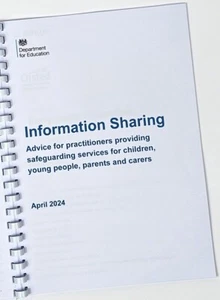Information sharing Advice for practitioners safeguarding book Update April 2024 - Picture 1 of 4