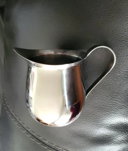 Espresso Sahne Krug Edelstahl 4oz - Bild 1 von 4