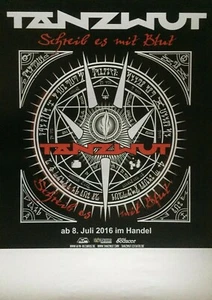 TANZWUT 2016 TOUR - orig. Concert Poster -- Konzert Plakat - DIN A1 - Picture 1 of 1
