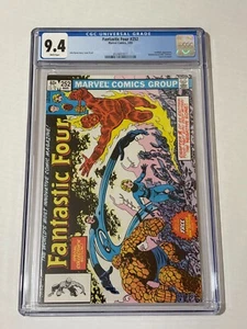 Fantastic Four # 252 (3/83) CGC Bronze Age Comic Book 9.4 NM WP - Imagen 1 de 4