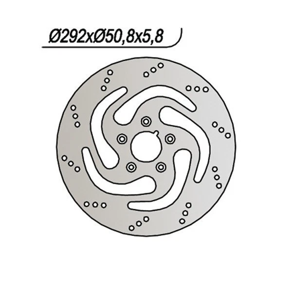 REAR BRAKE DISC HARLEY DAVIDSON ALL SPORSTER MODELS 0 1984 659741 #2 - Image 1 of 1