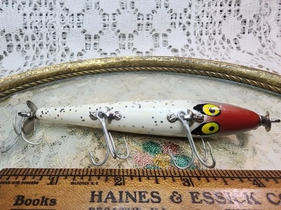 Винтажные рыболовные приманки Smithwick Early Devils для лошади с ручной росписью глаз - Изображение 1 из 4