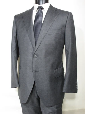 Suitsupply Charcoal Gray Suit 48 Short Slim Fit Model Lazio Super 110s Wool - Image 1 of 4