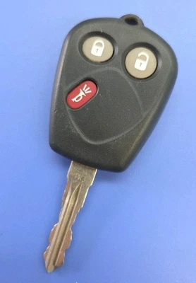OEM SAAB 3 BUTTON REMOTE TRANSMITTER - SFU1008552 15118173 5295A-T3008 - CUT - Image 1 of 4