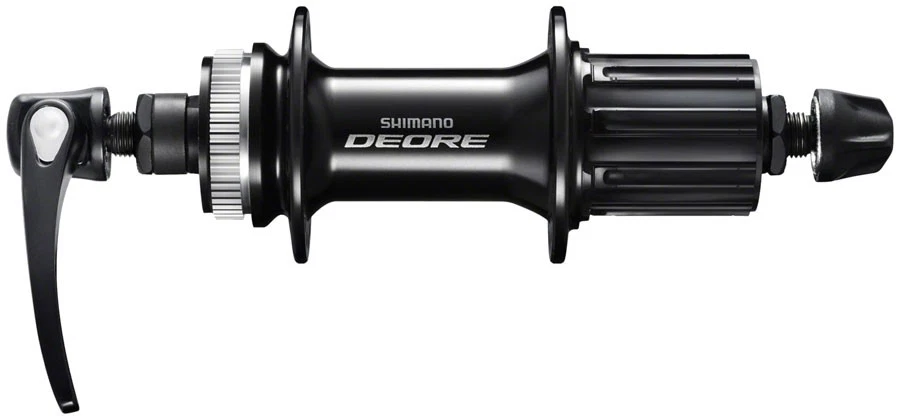 Shimano Deore FH-M6000 Rear Hub - QR x 135mm, Center-Lock, 11spd, Black, 32H - Image 1 of 1