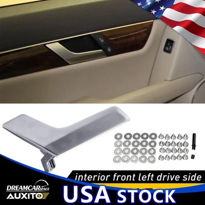 Maçaneta interna porta dianteira LH para C400 Mercedes-Benz C63 GLK250 GLK280 GLK300 - Imagem 1 de 4