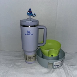 Dew Drop - Stanley 40 Oz mit 2 Snackbechern und Strohhalm Topper Neu - Bild 1 von 6