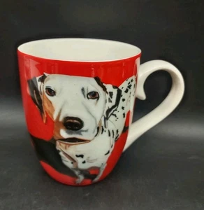 EOIN O'CONNOR Tipperary Kristall "Cruella" Dalmatiner Kaffeebecher - 4" Rarität Hundetasse - Bild 1 von 9