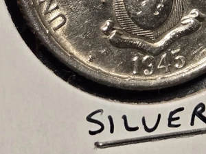 ERROR S/S Philippines 50 Centavos 1945-S/S  HARD TO FIND. GREAT SILVER COIN!!! - Picture 1 of 3