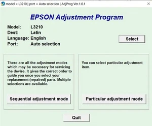 Epson L3210 Ink Pad Counter Reset - Afbeelding 1 van 1