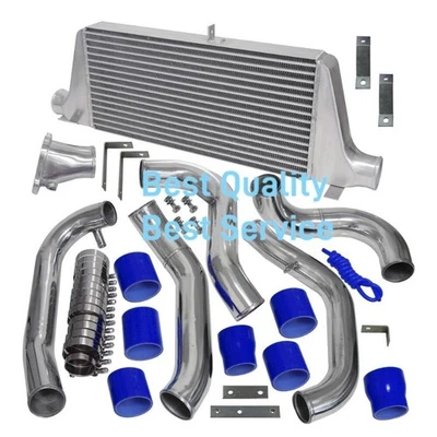 Kit intercooler FMIC turbo único azul para Mazda RX7 RX-7 FC FC3S 13B 86-91 Foto 1 de 2