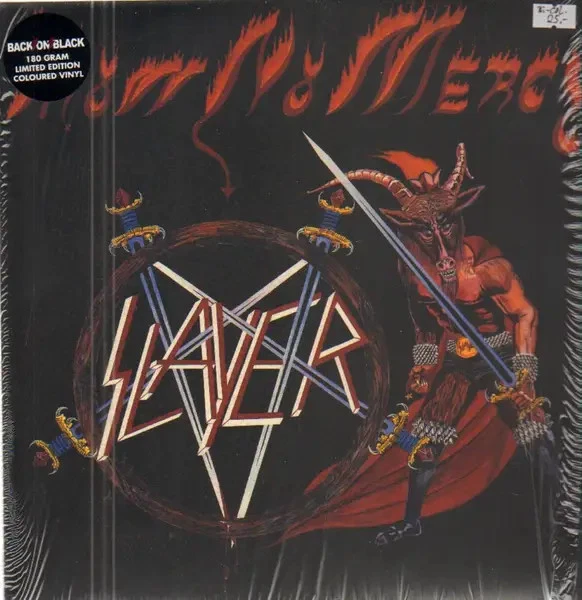Slayer Show No Mercy RED & GREY VINYL NEAR MINT Back On Black Vinyl LP - Bild 1 von 1