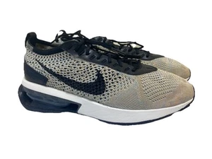 Nike Air Max Flyknit Racer in Sesame/Black/Ocean Cube FD2285 200 Women’s Size 8 - Picture 1 of 13