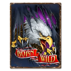 Adler Schild 18 x 24 individuelle Form Blechschild - Bild 1 von 1