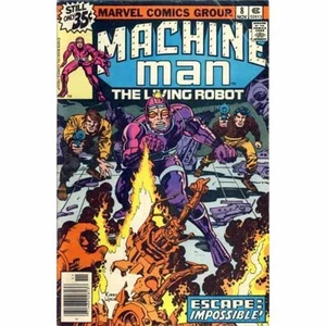 Machine Man #8 - 1978 series Marvel comics VF+ Full description below [b* - Picture 1 of 1