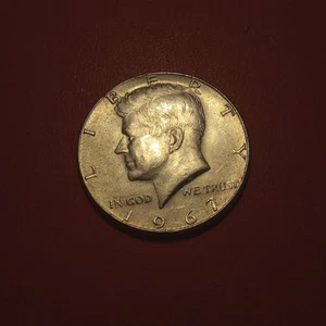 Stati Uniti Moneta 1/2 Dollaro Kennedy 1967 Argento - Foto 1 di 2