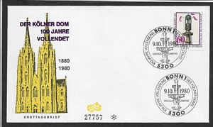 pa040 BRD/Cattedrale di Colonia n. Michel 1064 FDC - Foto 1 di 1