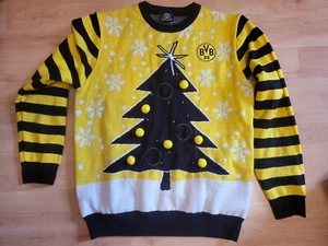 Christmas Pullover BVB mit LED Borussia Dortmund Weihnachtspullover NEU - Bild 1 von 3