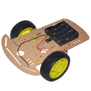 2WD Smart Robot Car Chassis Kit/Speed encoder Battery 2 motor 1:48 for Arduino - Bild 1 von 4