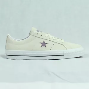 Converse One Star Pro Ox Turnschuhe Schuh in cremefarben/weich rosa in UK Größe 6,7,8,9,10 - Bild 1 von 8