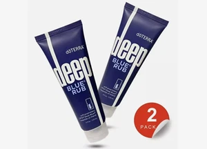 Deep Blue Rub Cream Doterra - 4 oz - Brand-New, Sealed -2PACK - Picture 1 of 7