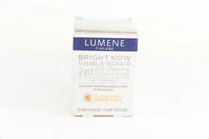 PACK de 3 Lumene Bright Now Visible Repair 2 en 1 crema para ojos y corrector, 0,57 oz U25 - Imagen 1 de 1
