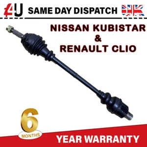 EJE TRASERO DELANTERO DERECHO PARA NISSAN KUBISTAR RENAULT CLIO KANGOO MIRATEC - Imagen 1 de 4
