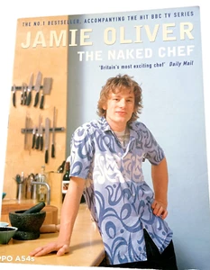Jamie Oliver The Naked Chef cookbook 2001 - Picture 1 of 11