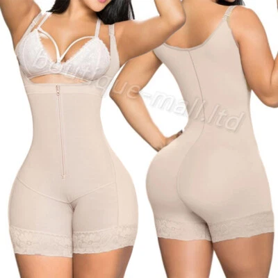 Corsé delgado Fajas Colombianas Reductoras Body Shaper Levanta Cola Post Cirugía Foto 1 de 4