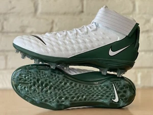 Nike PE Force Savage Pro 2 P Football Cleats White/Green BV3969 107 Men Sz 14.5 - Picture 1 of 10