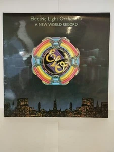 New World Record by Electric Light Orchestra jet embossed laminated cover - Picture 1 of 6