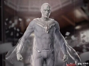 1/4 Marvel Wandavision White Vision Statue Iron Studios NEU - Bild 1 von 4