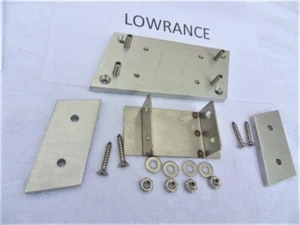 LOWRANCE TOTALLY ADJUSTABLE RIGHT SIDE TRANSDUCER MOUNTING BRACKET PLATE  F/SHIP - Picture 1 of 12